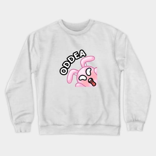 "Oddea" Emote Crewneck Sweatshirt by CreamyBunny